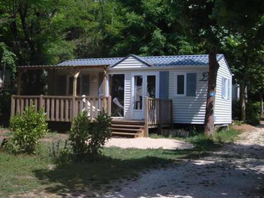 Mobilhome 6 personnes - Confort Noyers avec terrasse semi-couverte + climatisation 0
