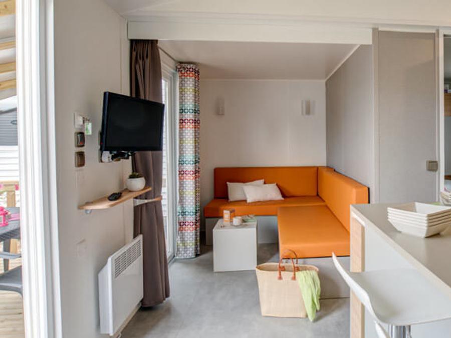 Mobilhome 5 personnes - Mobil-home Caraïbes TV - 2 chambres - 4/5 personnes 3