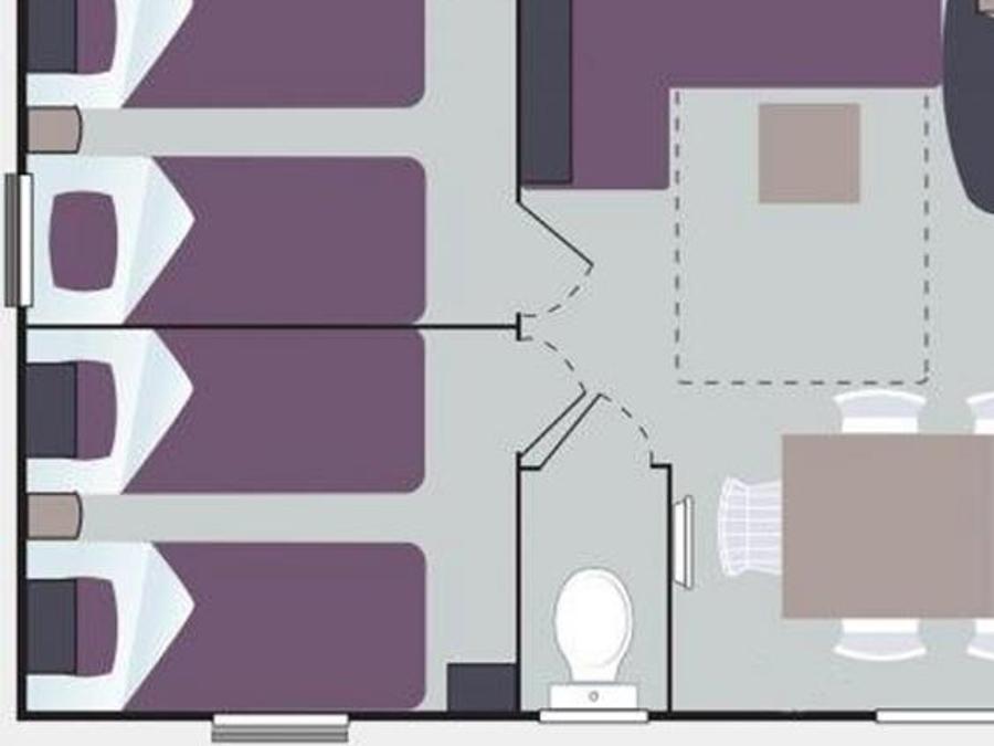 Mobilhome 6 personnes - Baltique 3 chambres 9