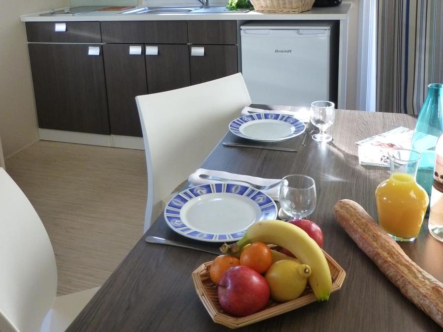 Mobilhome 2 personnes - Mobil-home 'Ciel' 21m² 9