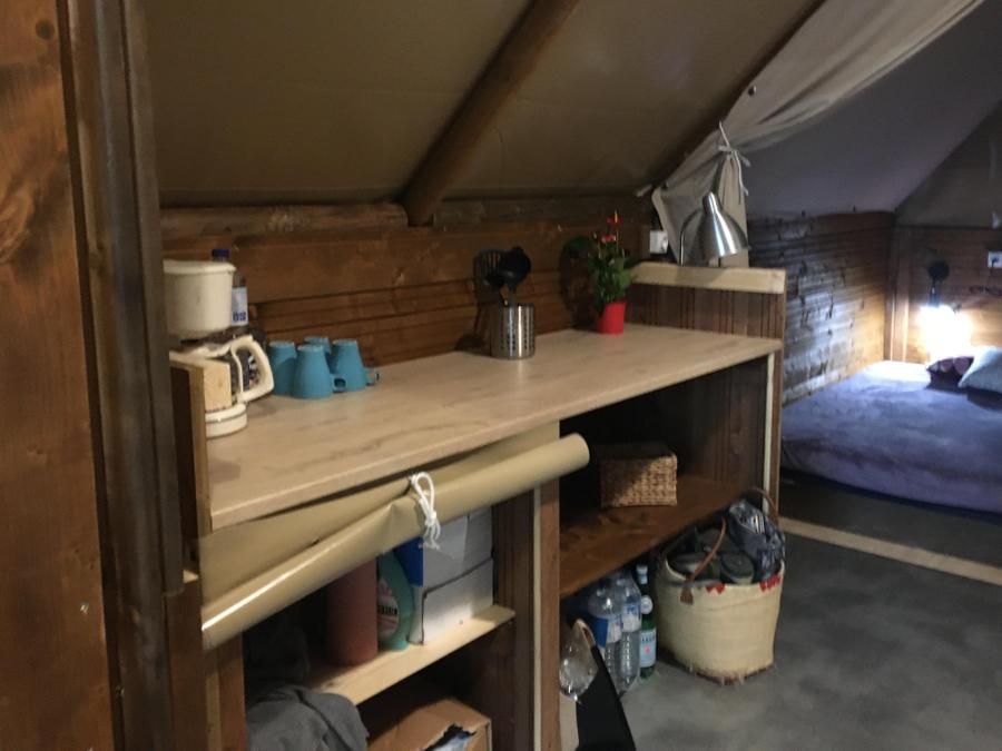 Tente en toile et en bois 4 personnes - Lodge Amazone (sans sanitaire) 5