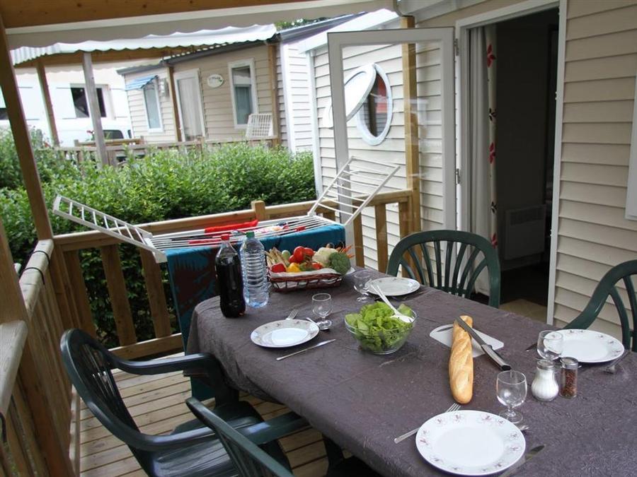 Mobilhome 4 personnes - 'Evasion Confort Eco' 29m² + 2 chambres + terrasse semi-couverte 13.5m² 0
