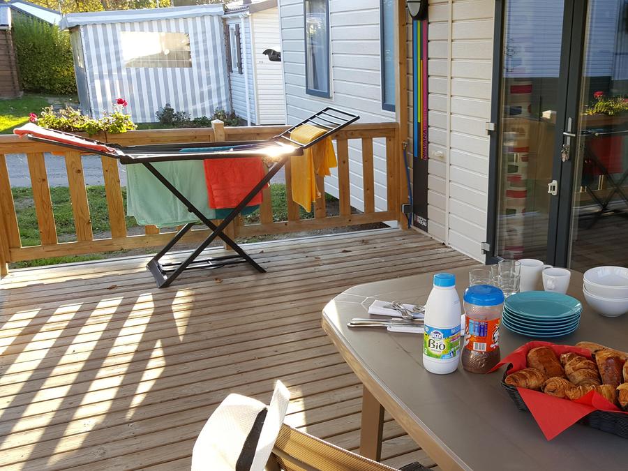 Mobilhome 8 personnes - Univers Family Plus 40 m² + 4 chambres + terrasse couverte 18 m² 6