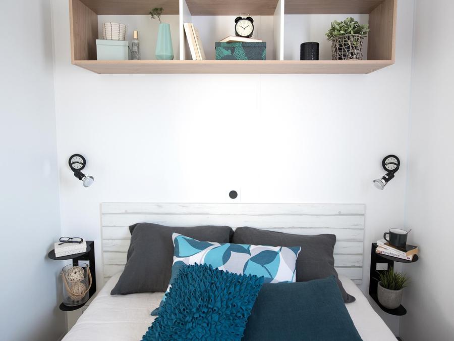 Mobilhome 8 personnes - Univers Family Plus 40 m² + 4 chambres + terrasse couverte 18 m² 4