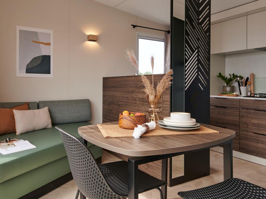 Mobilhome 2 personnes - Ciel Prestige 21m² + terrasse semi-couverte 13.5m² 1