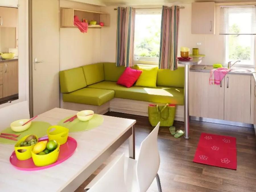 Mobilhome 6 personnes - 4 Pièces 6 Personnes + TV 1