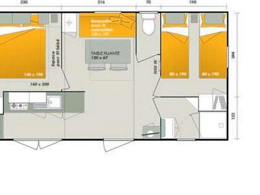 Mobilhome 4 personnes - HERACLEE 7