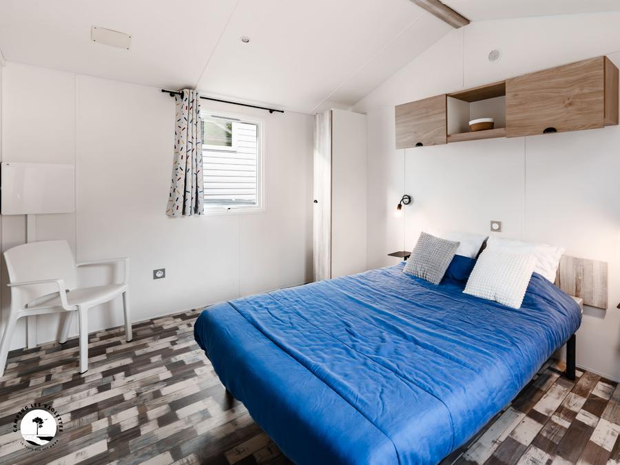 Mobilhome 4 personnes - Mobile-home Cormoran 2 chambres PMR – adapté pour personnes à mobilité réduite 4 pers 7