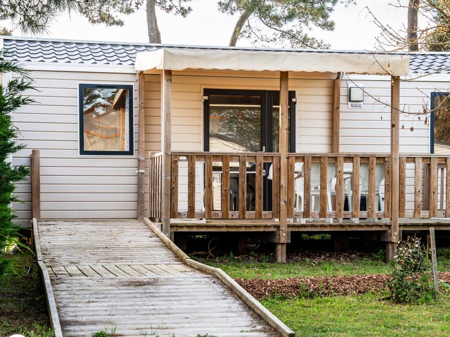 Mobilhome 4 personnes - Mobile-home Cormoran 2 chambres PMR – adapté pour personnes à mobilité réduite 4 pers 0