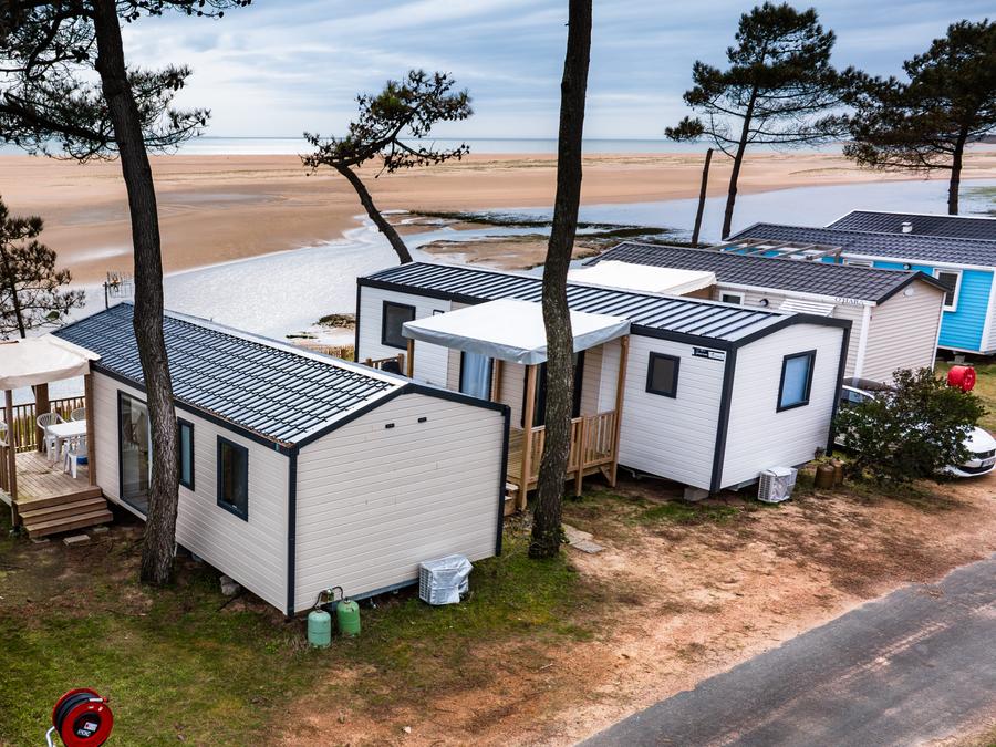 Mobilhome 6 personnes - Mobil home Goéland Vue Mer (3 chambres) 6 pers 8