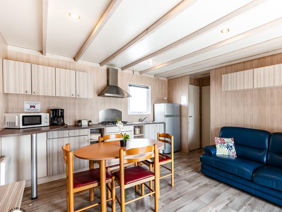 Chalet 6 personnes - Chalet Albatros (3 chambres) 6 pers 3