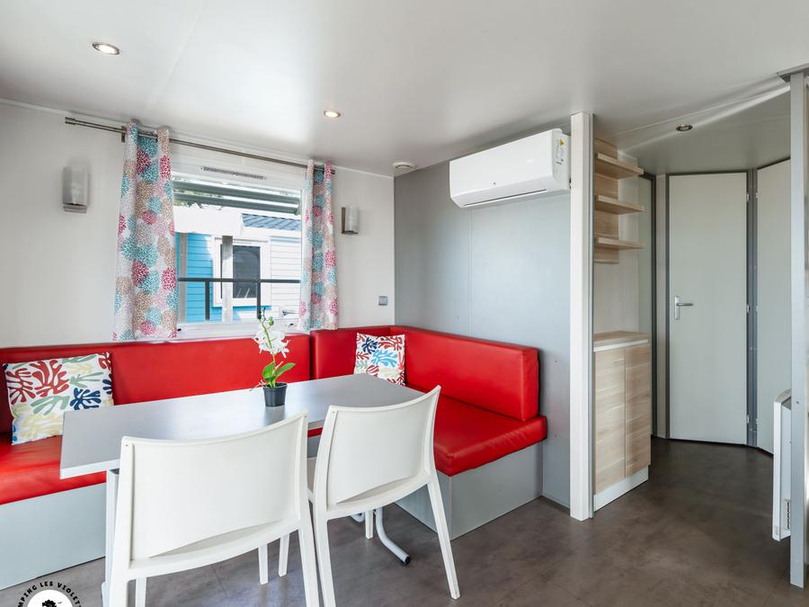 Mobilhome 4 personnes - Mobile-home Frégate Vue Mer (2 chambres) 4 pers 5