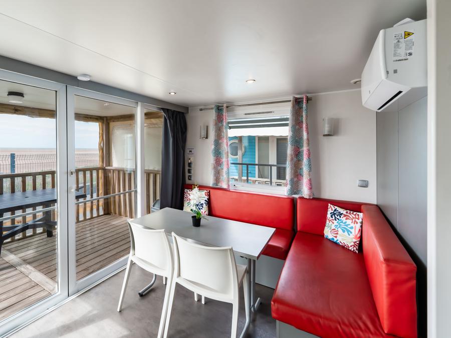 Mobilhome 4 personnes - Mobile-home Frégate Vue Mer (2 chambres) 4 pers 4