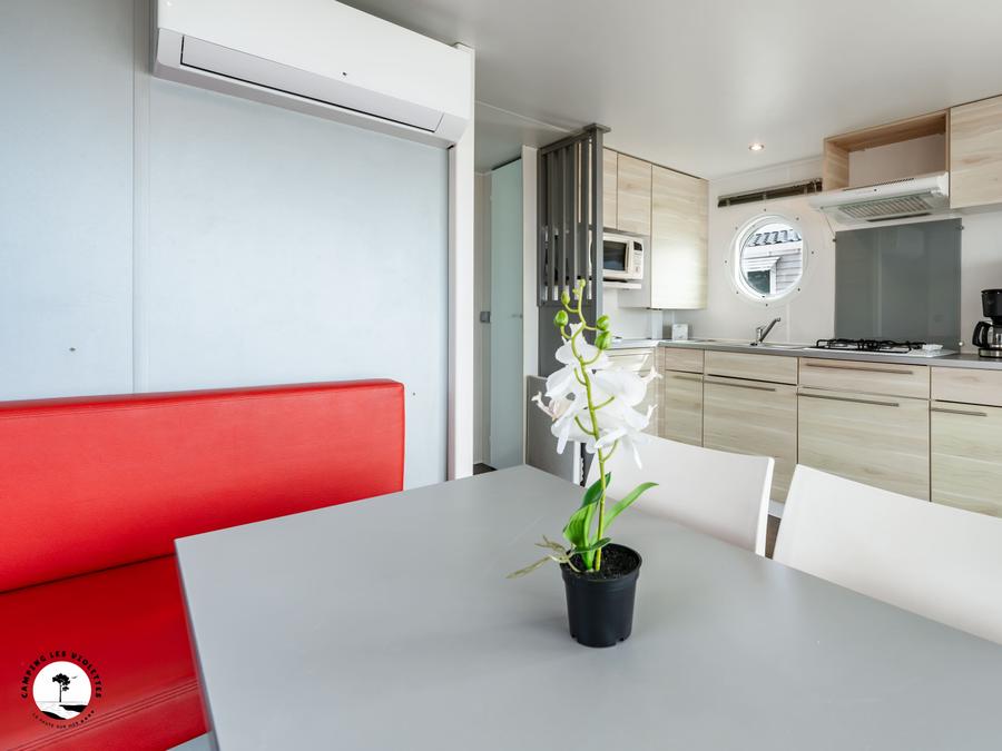 Mobilhome 4 personnes - Mobile-home Frégate Vue Mer (2 chambres) 4 pers 7
