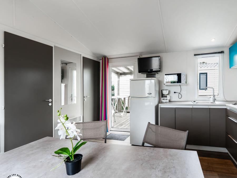 Mobilhome 6 personnes - Mobile-home Goéland (3 chambres) 6 pers 3