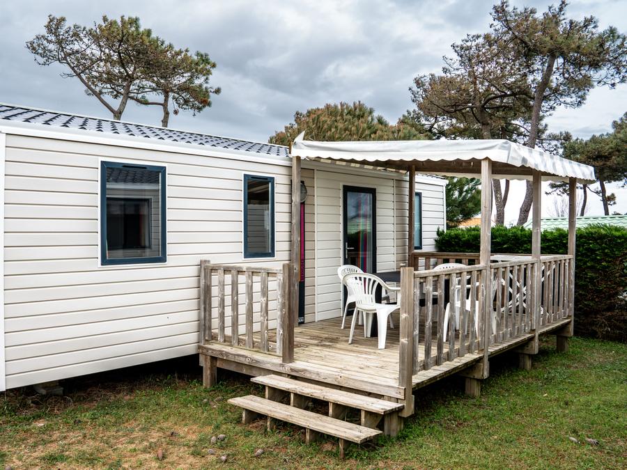 Mobilhome 6 personnes - Mobile-home Goéland (3 chambres) 6 pers 7