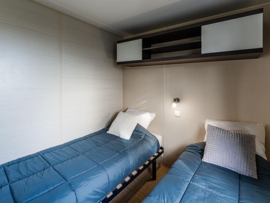 Mobilhome 4 personnes - Mobile-home Mouette (2 chambres) - terrasse intégrée 4 pers 9