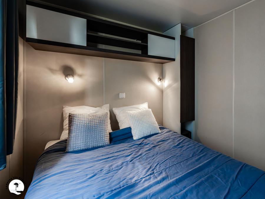 Mobilhome 4 personnes - Mobile-home Mouette (2 chambres) - terrasse intégrée 4 pers 6