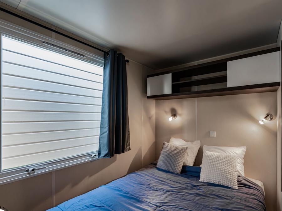 Mobilhome 4 personnes - Mobile-home Mouette (2 chambres) - terrasse intégrée 4 pers 10