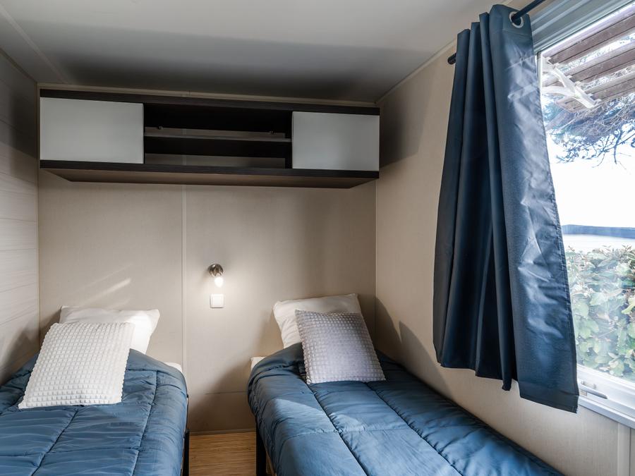 Mobilhome 4 personnes - Mobile-home Mouette (2 chambres) - terrasse intégrée 4 pers 7
