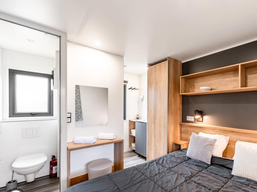 Mobilhome 4 personnes - Mobile-home Héron (2 chambres 2 SdB) 4 pers 2