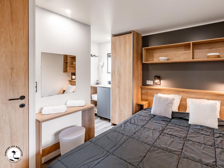 Mobilhome 4 personnes - Mobile-home Héron (2 chambres 2 SdB) 4 pers 3
