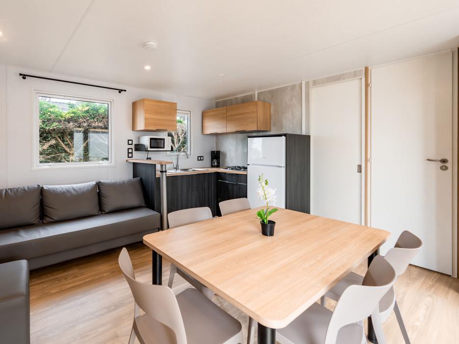 Mobilhome 6 personnes - M-Home Goeland vue mer clim premium 6 pers 6