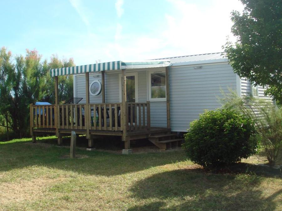 Mobilhome 4 personnes - Mobil home eco Ibiza 2 chambres 4 personnes + TV 1