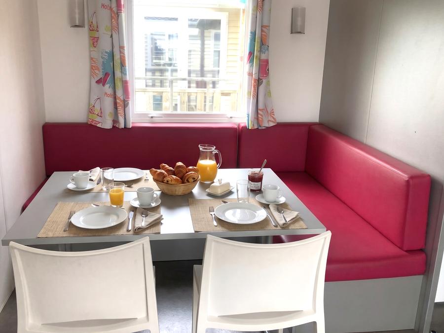 Mobilhome 4 personnes - Grand Confort - 2 chambres - TV 2