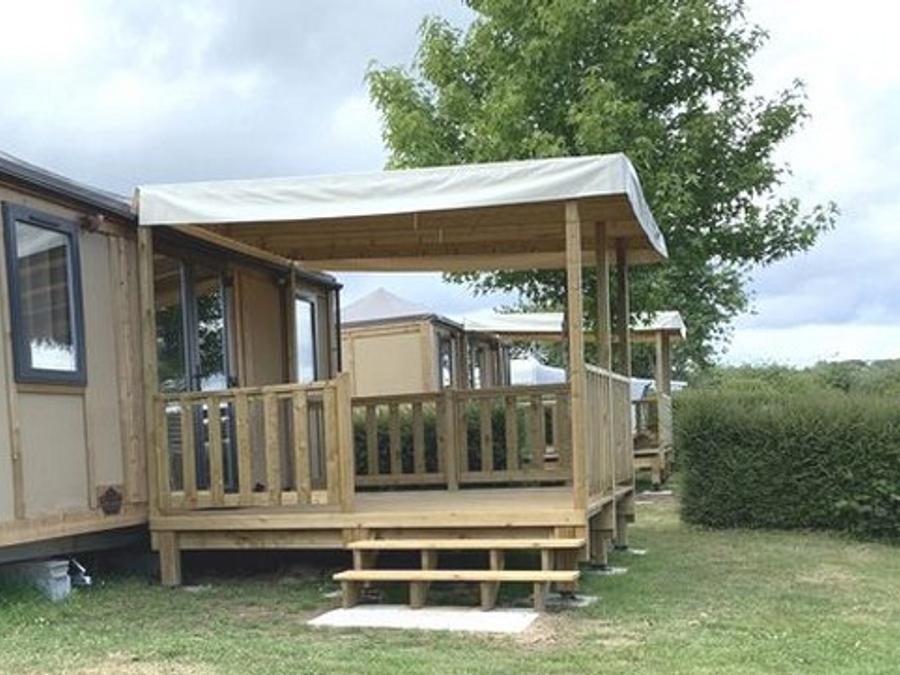 Tente en toile et en bois 4 personnes - Mobilodge - Corfou (sans sanitaires) 4