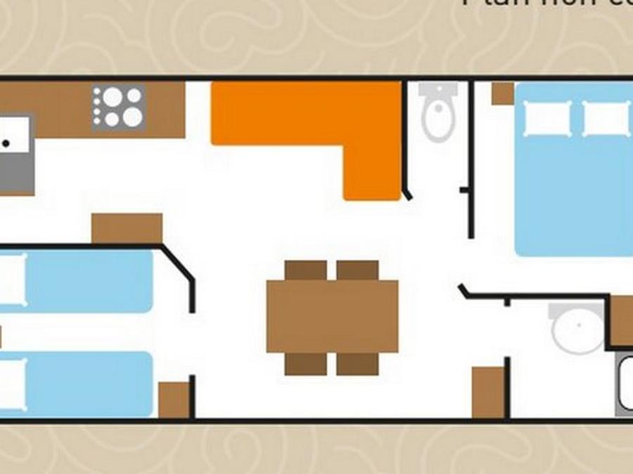 Mobilhome 4 personnes - Le Classique Basique 6