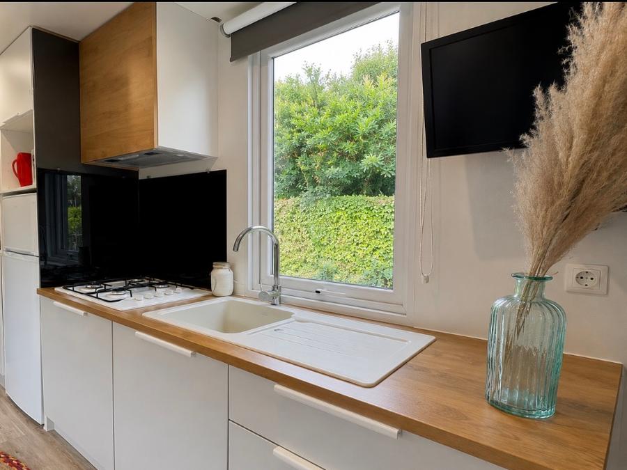 Mobilhome 4 personnes - Rhodos Grand Confort - 2 chambres + terrasse semi-couverte 0