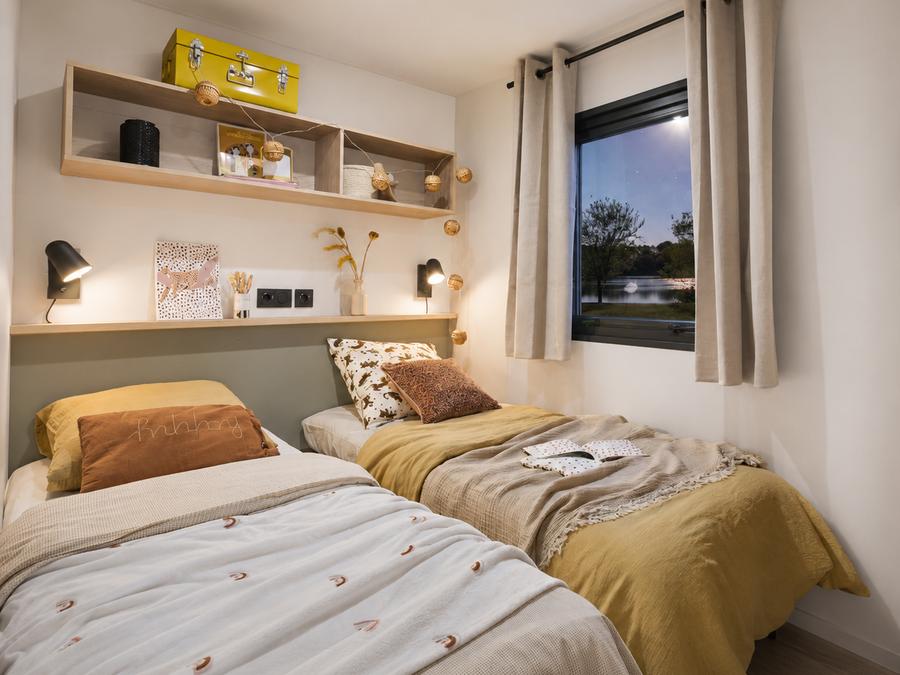 Mobilhome 6 personnes - New Valley - 3 chambres + terrasse + TV + SPA 4