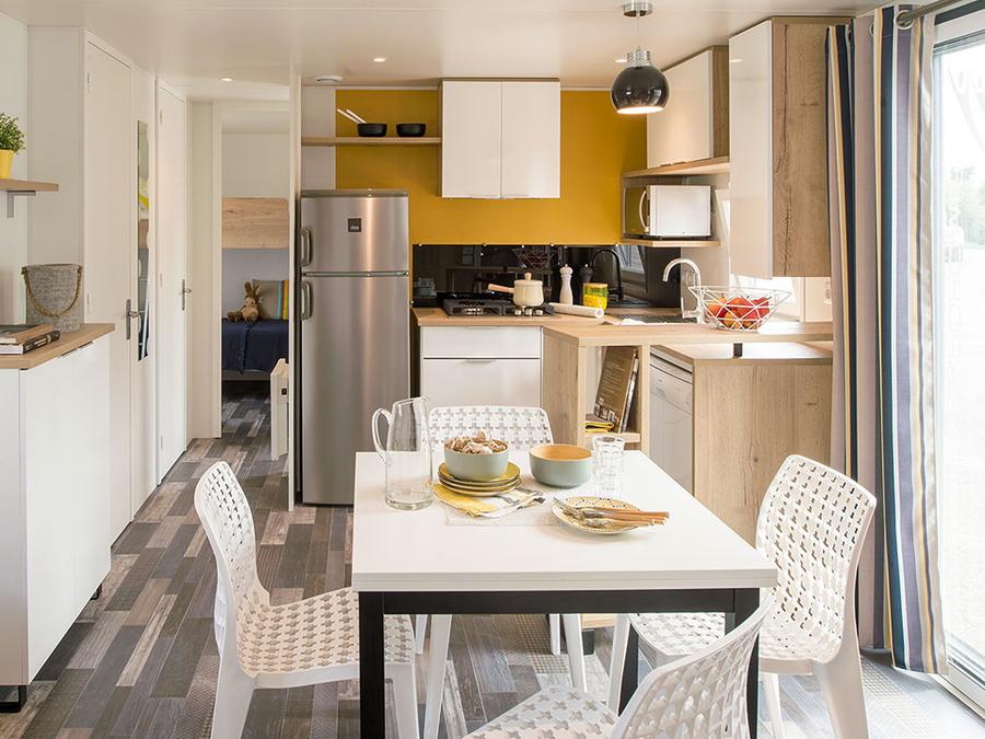 Mobilhome 6 personnes - New Valley - 3 chambres + terrasse + TV + SPA 1