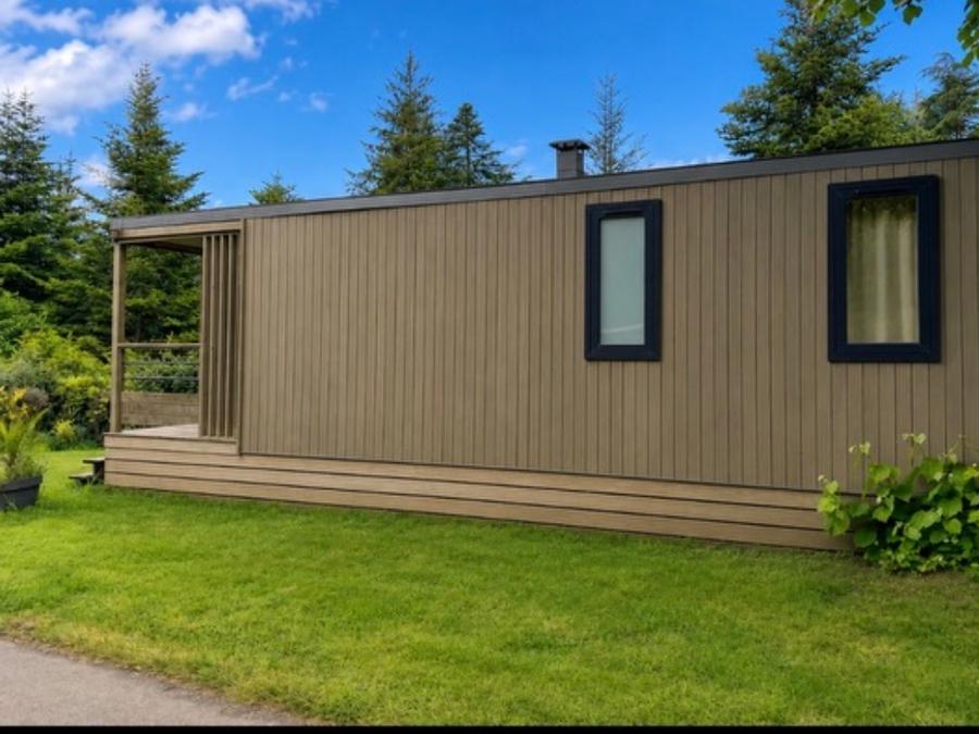 Mobilhome 4 personnes - Living - 2 chambres + terrasse intégrée 6