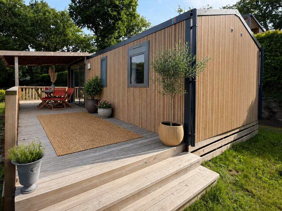 Mobilhome 4 personnes - Bergame2 avec véranda - 2 chambres 0