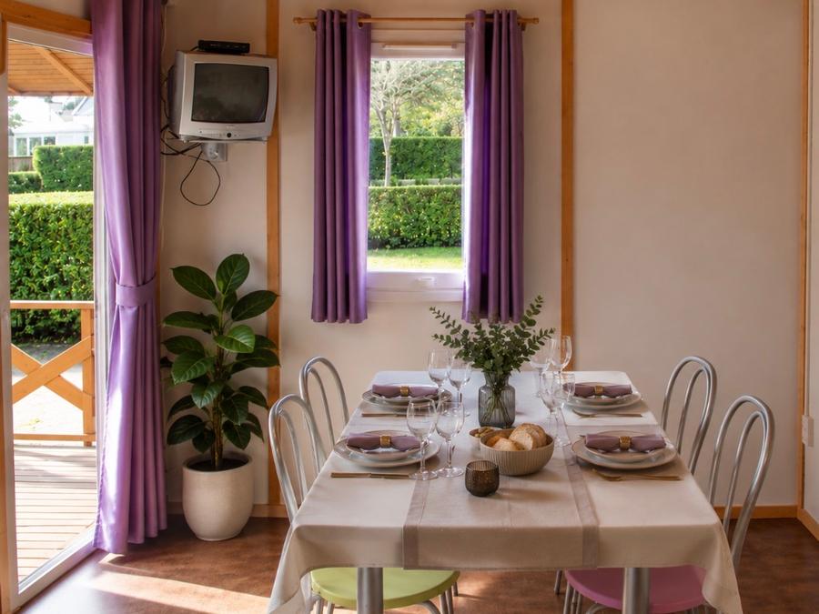 Chalet 4 personnes - Fabre - 2 chambres + terrasse - PMR 1