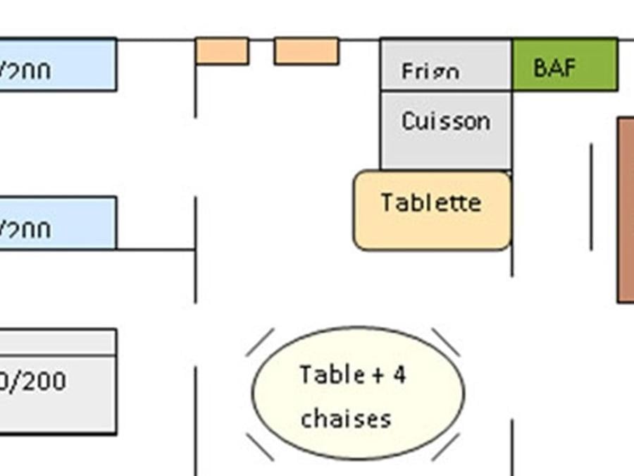 Tente en toile et en bois 4 personnes - 2 chambres + terrasse 5