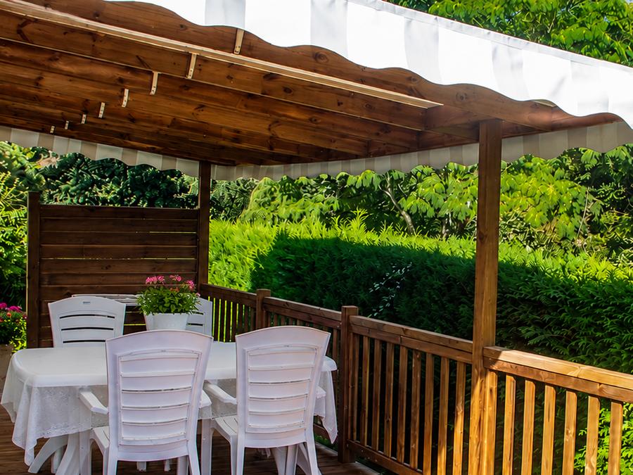 Mobilhome 6 personnes - Caraïbes Premium - 3 chambres + terrasse + TV 0