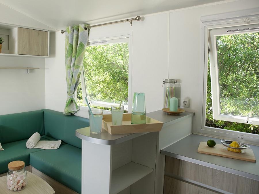 Mobilhome 8 personnes - 3 chambres - CLIM - TV 1
