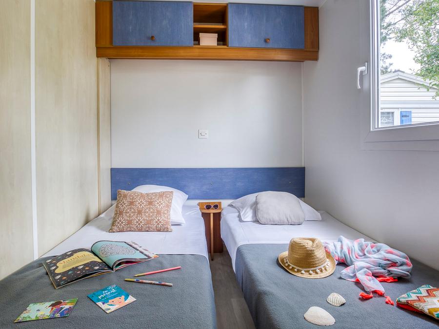 Mobilhome 6 personnes - CONFORT - 3 chambres - TV 7