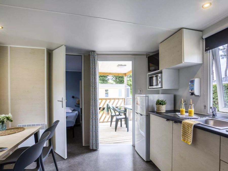Mobilhome 6 personnes - Mobil-home Confort 4 Pièces 6 Personnes + TV 2