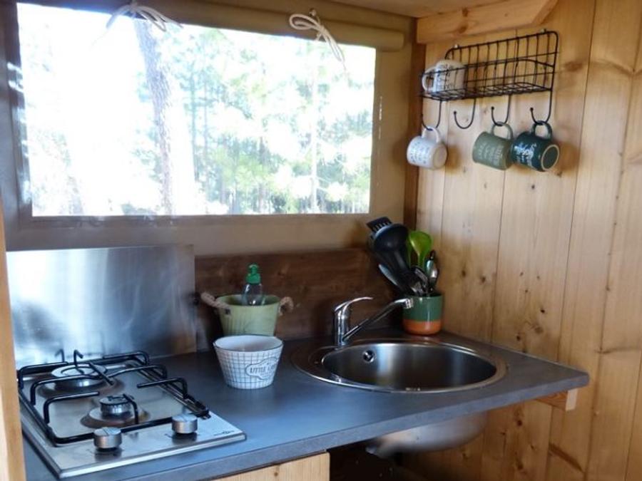Chalet 4 personnes - Cabane de l'Ecureuil 4p 2Ch 1Sdb 5