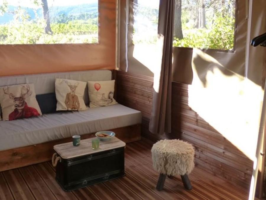 Chalet 4 personnes - Cabane de l'Ecureuil 4p 2Ch 1Sdb 0