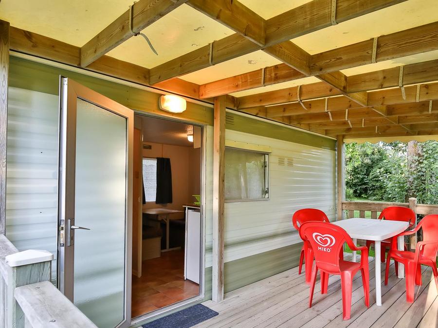 Mobilhome 4 personnes - Mobil-home Bambi Confort 16m² - 2 chambres (sans sanitaires) 4 pers 2