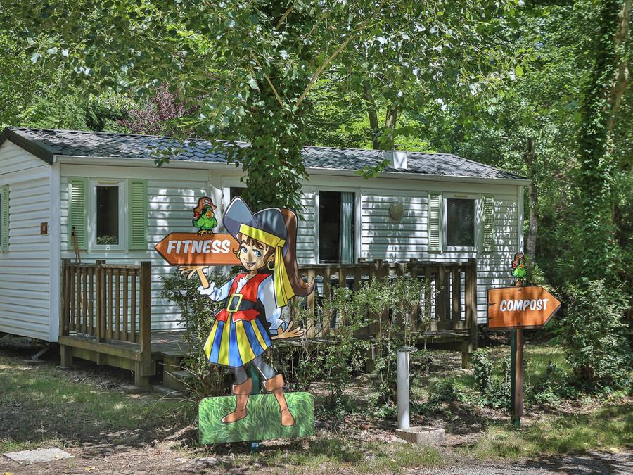 Mobilhome 4 personnes - Mobil-home Standard 24m² - 2 chambres (4 personnes) + terrasse 4 pers 6