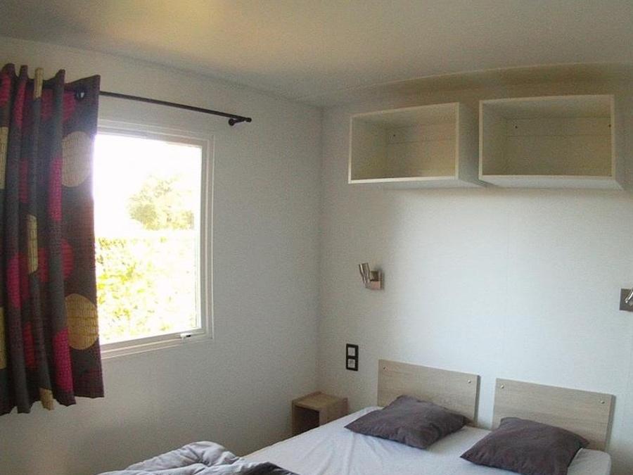 Mobilhome 6 personnes - Mobil home Confort 34m² - 3 chambres + terrasse semi-couverte 9m² 6 pers 3