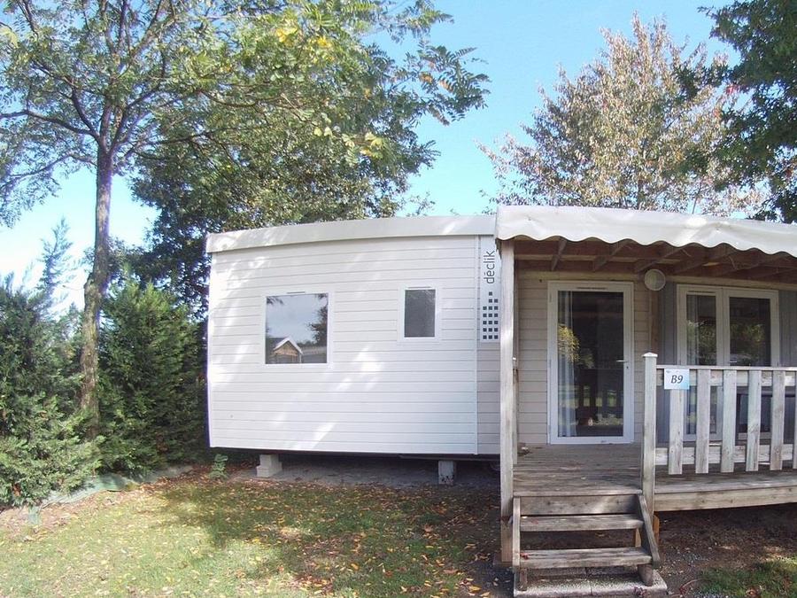 Mobilhome 6 personnes - Mobil home Confort 34m² - 3 chambres + terrasse semi-couverte 9m² 6 pers 1