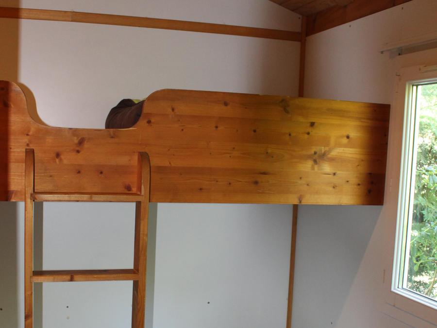 Chalet 5 personnes - Chalet bois Confort 31m² - 2 chambres dont terrasse couverte + TV 5/7 pers 5