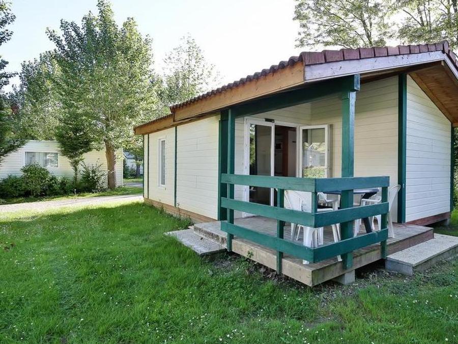 Chalet 5 personnes - Chalet bois Confort 31m² - 2 chambres dont terrasse couverte + TV 5/7 pers 0
